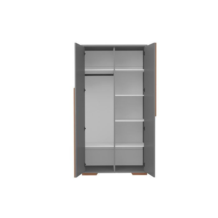 Drēbju skapis ar 2 durvīm (Woodsy kolekcija) Drēbju skapis ar 2 durvīm (Woodsy kolekcija)